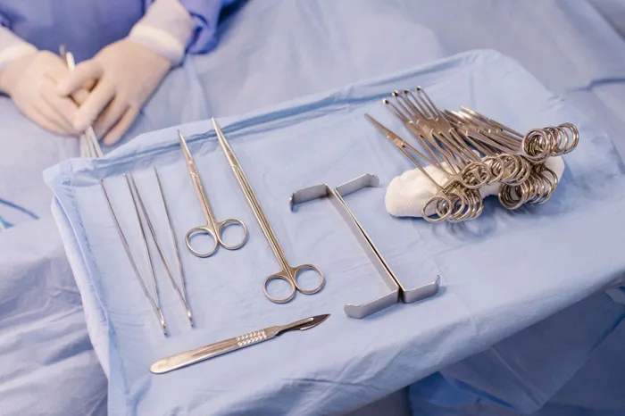 Sterile surgical instruments for cardiac surgery